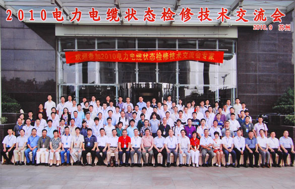 AG一飞冲天加入2010年电力电缆状态磨练手艺交流会