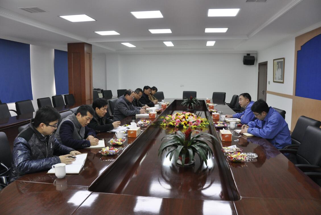 2017年2月9日，，，，，，常州市经信委副主任张志强一行来AG一飞冲天电缆调研