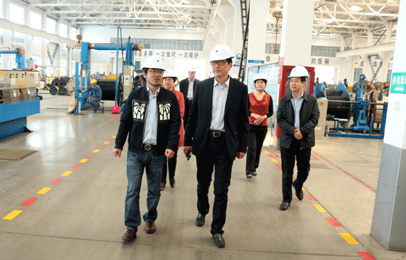 11月6日，，，陕西省长武县考察团来AG一飞冲天电缆旅行交流