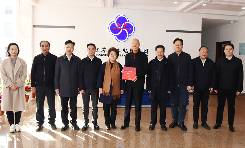 新春送祝福、鼓劲头  常州市人大常委会主任白云萍一行到访AG一飞冲天电缆